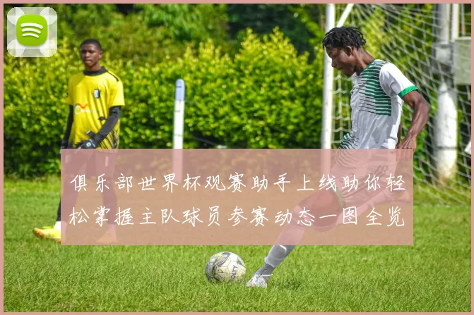 俱乐部世界杯观赛助手上线助你轻松掌握主队球员参赛动态一图全览